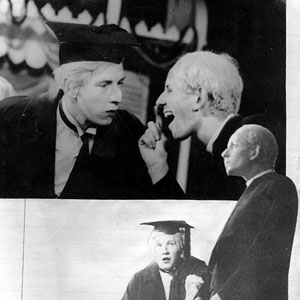 1959, LOVE'S LABOURS: Holofernes (Ian McKellen) and Nathaniel (Michael Burrell)  