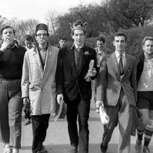 1961,   Cambridge: Tom Vernon, Mike Burrell, Trevor Nunn (rear), Ian McKellen, Robert Pennant-Jones, Nigel Brown  