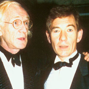 1985,   With Richard Harris  