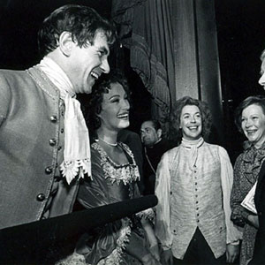 Ian McKellen, Jane Seymour, Tim Curry, First Lady Rosalind Carter, President Jimmy Carter; The National Theater, Washington, DC, November 1980