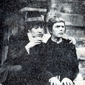 1972, 'TIS PITY SHE'S A WHORE: Giovanni (Ian McKellen) and Bonaventura (Robert Eddison)  - Photo by Donald Cooper