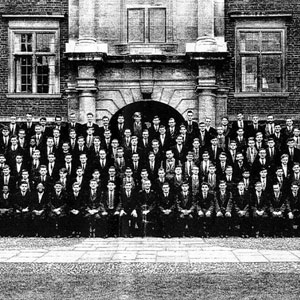 1958,   St. Catharines Freshman Class, Cambridge.  Ian McKellen in 2nd row from top, 9th from left  