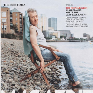 2005,   Cover The Times Magazine 27 August 2005  - Photo by Jude Edginton