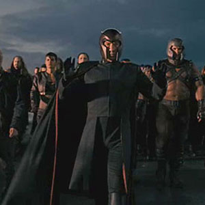 Magneto and fellow mutants
