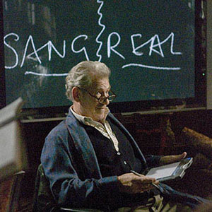 2006, THE DA VINCI CODE: Teabing in his study  