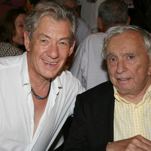 2006, A KNIGHT OUT IN LOS ANGELES (2006): With Gore Vidal, post-show  - Photo by Richard Swaidan