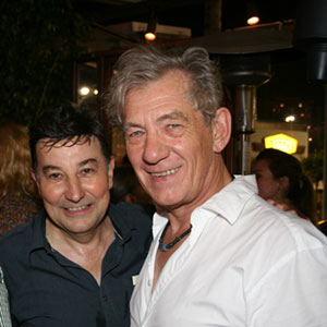 2006, A KNIGHT OUT IN LOS ANGELES (2006): With Bill Bast and Ed Wilson (Director), post-show  - Photo by Richard Swaidan