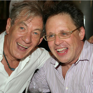 2006, A KNIGHT OUT IN LOS ANGELES (2006): With Bill Condon, post-show  - Photo by Richard Swaidan