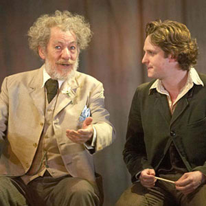 Sorin (Ian McKellen) and Konstantin (Richard Goulding)