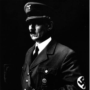 1989, COUNTDOWN TO WAR: Ian McKellen as Hitler  - Photo by Michael Woods