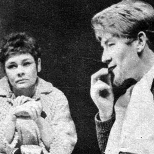 With Judi Dench