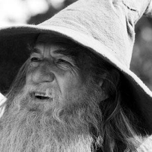 Ian McKellen as Gandalf the Grey