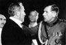 Richard bids farewell as his brother Clarence (Nigel Hawthorne) is taken to The Tower