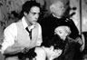 Rivers comforts his sister while her mother, the Duchess of York (Maggie Smith) and the Archbishop (Roger Hammond) react to the death of King Edward.