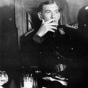 Richard enjoys watching newsreel footage of his coronation