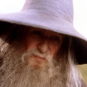 Ian McKellen as Gandalf the Grey