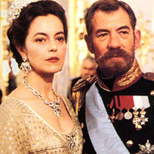 Ian McKellen as Tsar Nicholas II and Greta Scacchi as his wife Tsarina Alexandra