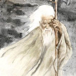 Ian McKellen, 2000, Watercolour by Sean Foot