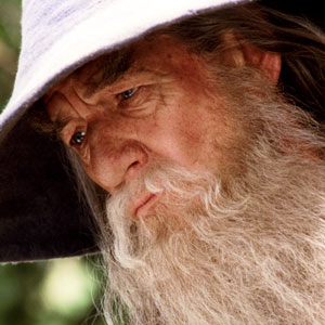 Ian McKellen as Gandalf the Grey