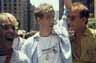 With playwright Martin Sherman at the Gay Games, New York, 1994