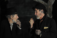 Estragon (Ian McKellen) and Vladimir (Roger Rees)