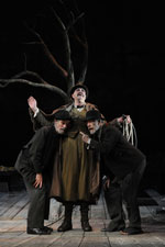 Roger Rees (Vladimir), Matthew Kelly (Pozzo), Ian McKellen (Estragon)