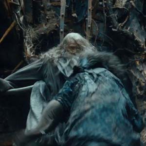 Ian McKellen is Gandalf in The Hobbit