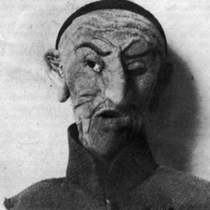 Covetousness, one of seven life-sized puppets used to portray the Deadly Sins, 
    created by Jennifer Carey